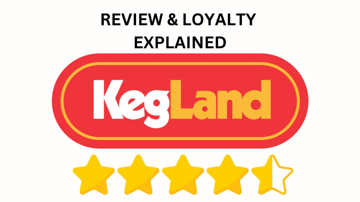 KegLand Reviews and Loyalty Program