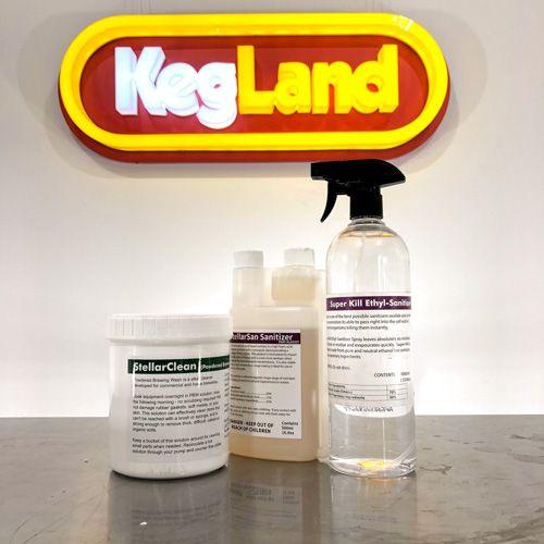 Cleaning and Sanitising for homebrewers made easy - KegLand