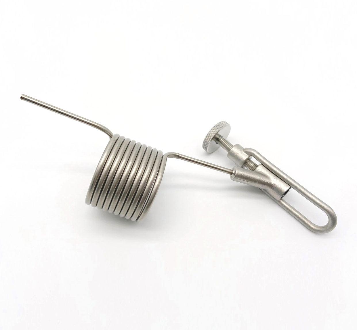 1.5 Inch Tri-Clover Sample Valve with Pigtail Coil - KegLand