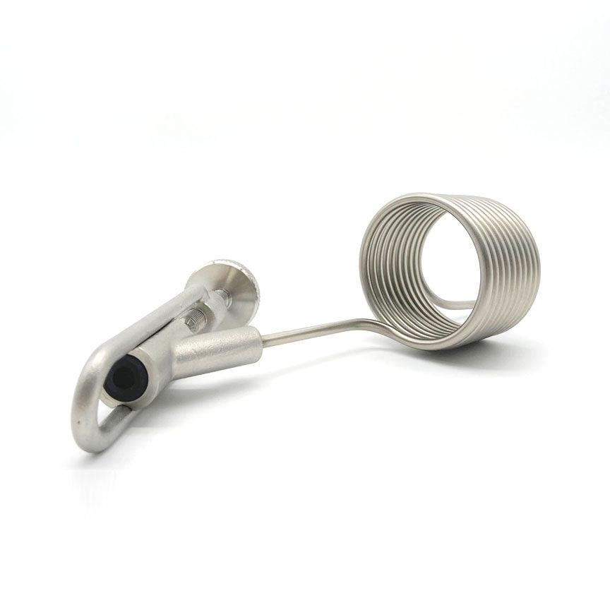 1.5 Inch Tri-Clover Sample Valve with Pigtail Coil - KegLand