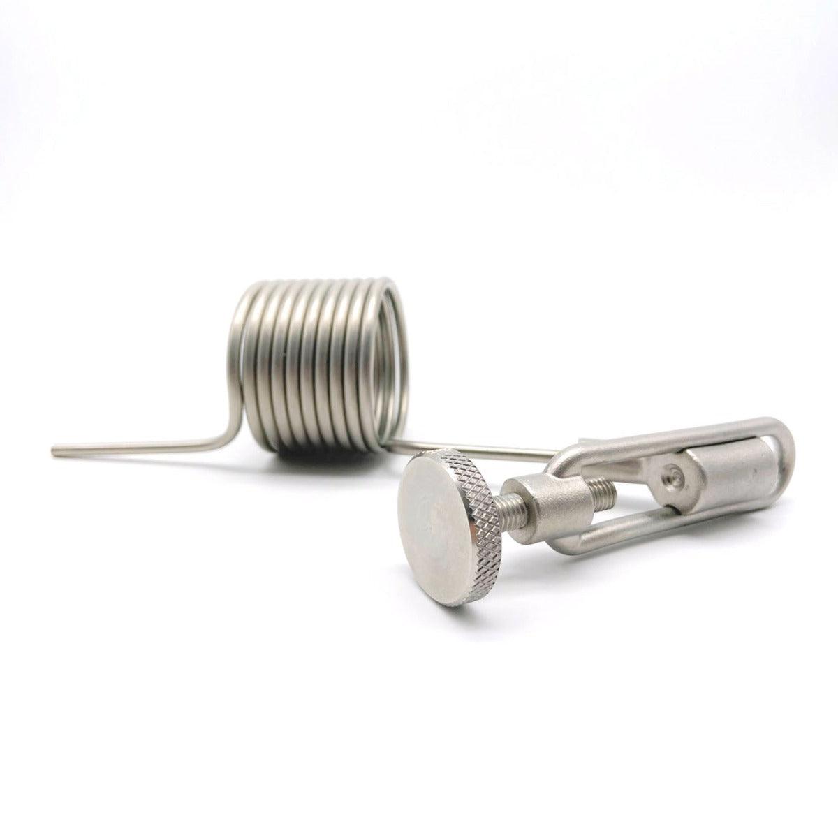 1.5 Inch Tri-Clover Sample Valve with Pigtail Coil - KegLand