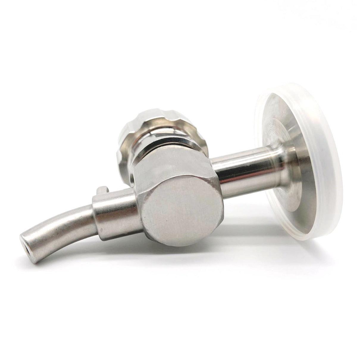 1.5 Inch Tri-Clover Sample Valve with Pigtail Coil - KegLand