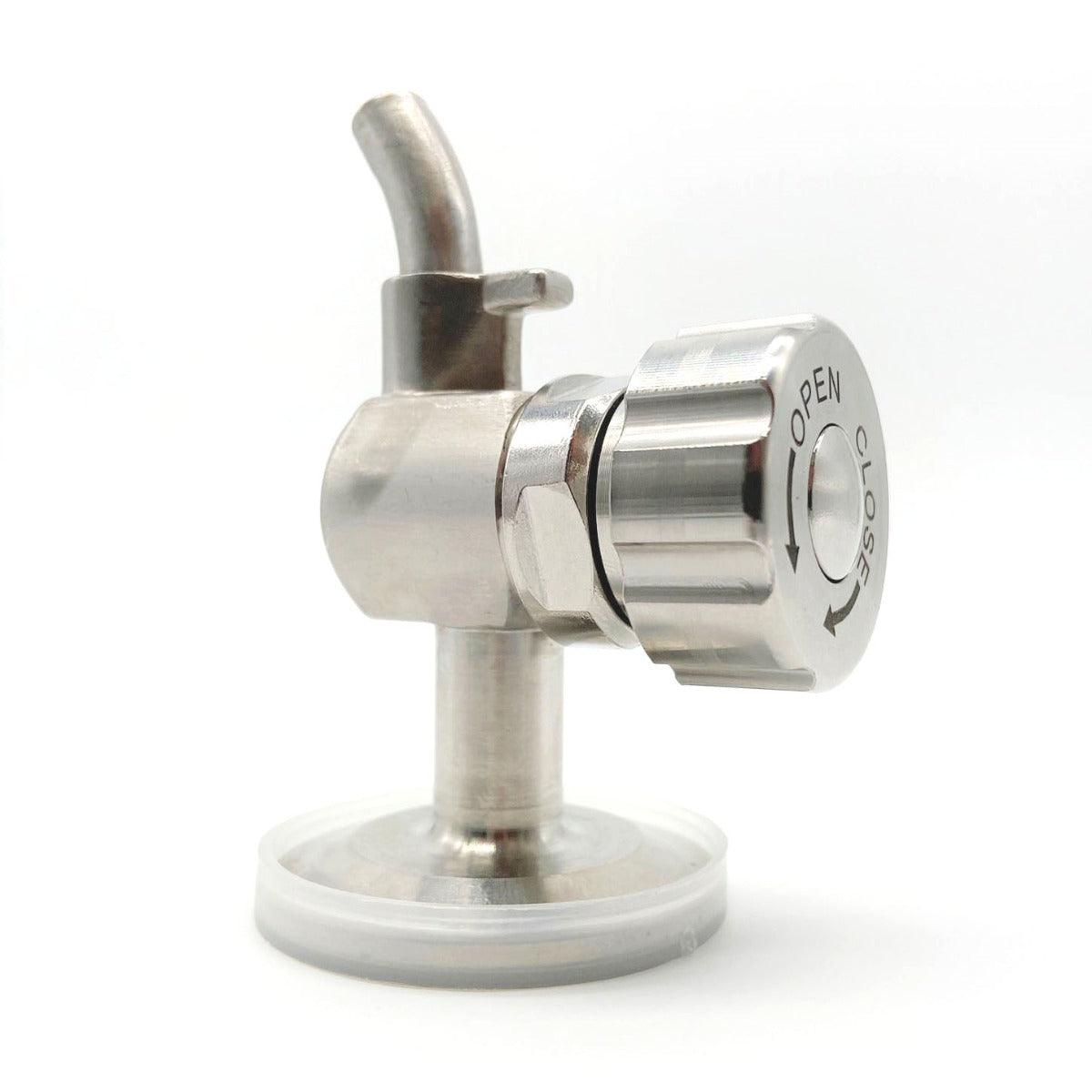 1.5 Inch Tri-Clover Sample Valve with Pigtail Coil - KegLand