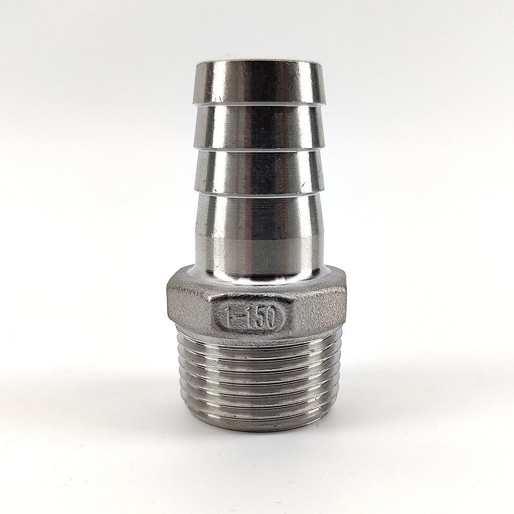 1 inch BSP Male x 25mm Hose Barb - KegLand