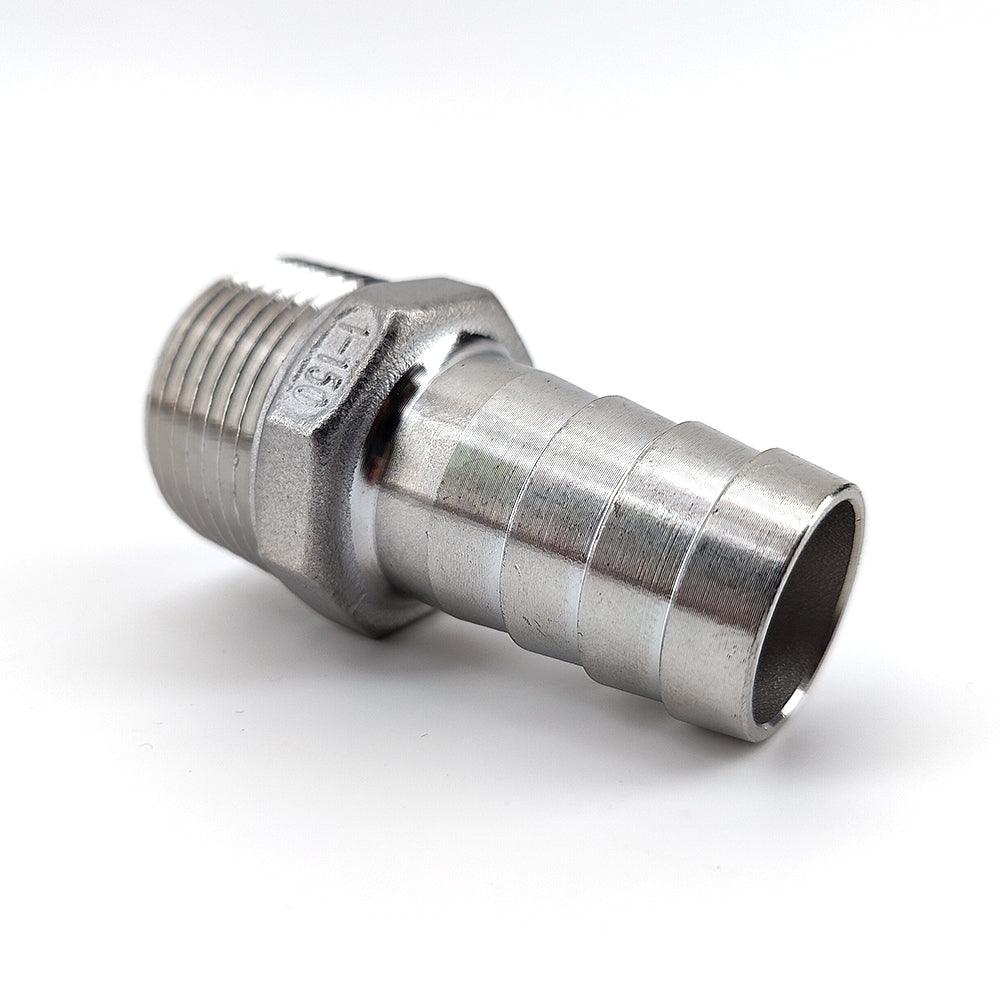 1 inch BSP Male x 25mm Hose Barb - KegLand
