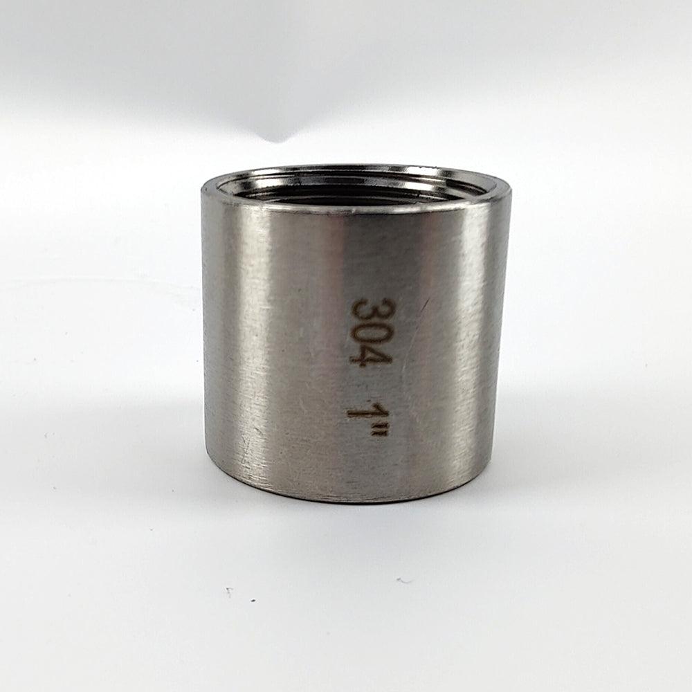 1 Inch BSP Stainless Internal Threaded Pipe Socket - KegLand