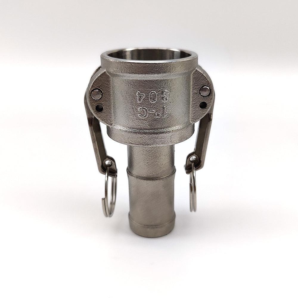 1 Inch Type C Camlock Female X 25mm Barb - KegLand