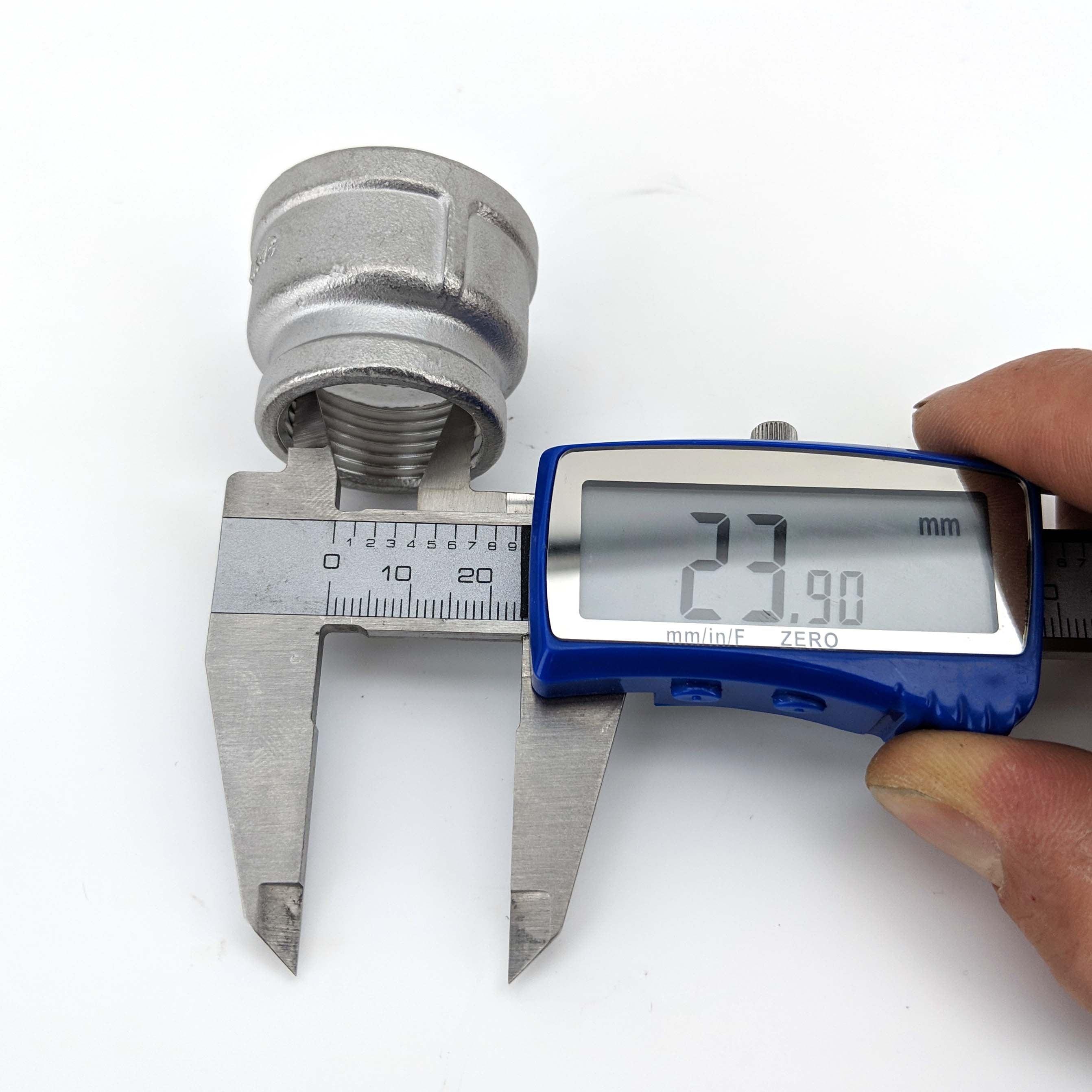 1' to 3/4 304 Stainless Reducing Socket (BSP) - KegLand