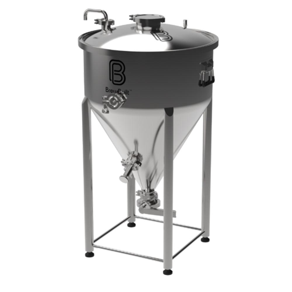 104L BrewBuilt X1 Stainless Steel Conical Unitank Fermenter (27gal) - KegLand