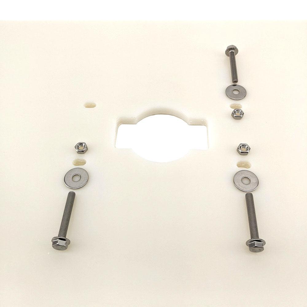 10mm MaltZilla Base Board (PP) + Mounting Bolts/Nuts/Washers - KegLand