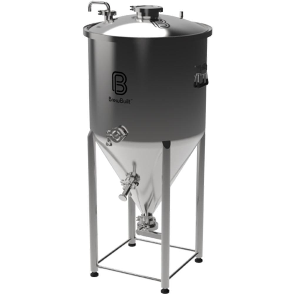 159L BrewBuilt X1 Stainless Steel Conical Unitank Fermenter (42gal) - KegLand