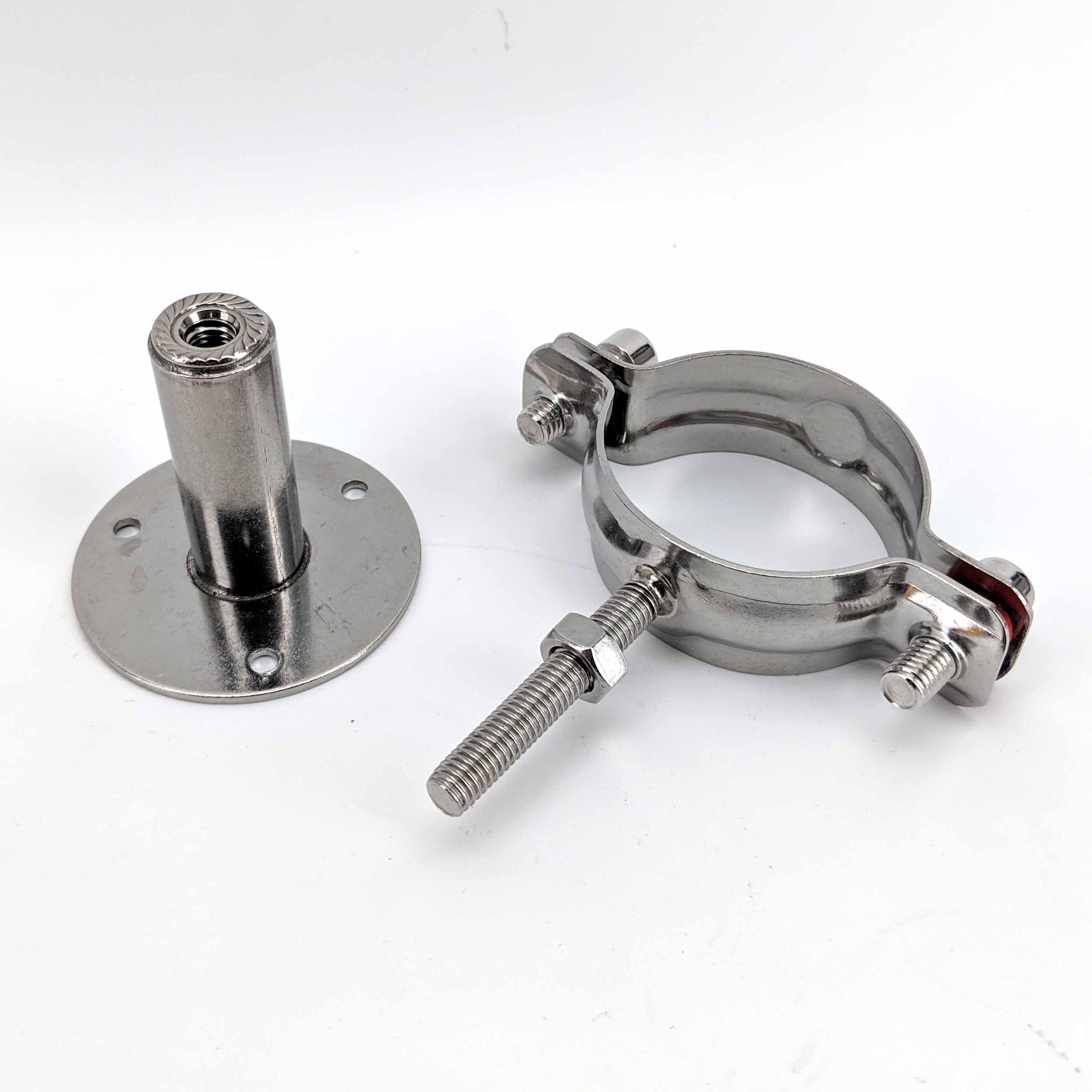 2 Inch DN50 - 304 Stainless Pipe Bracket Hanger Clamp - KegLand
