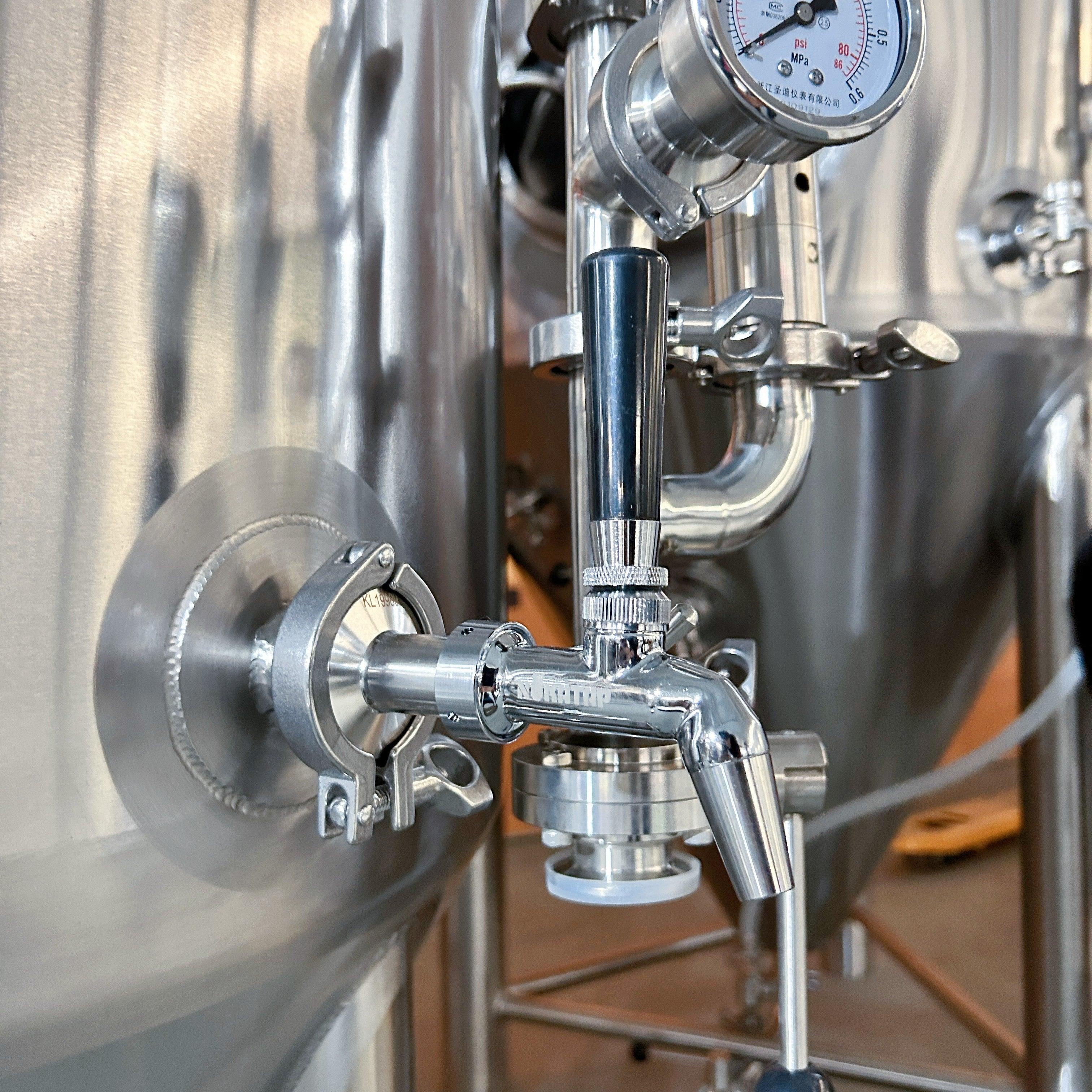 200L Conical Fermenter (pressurisable, jacketed) - KegLand