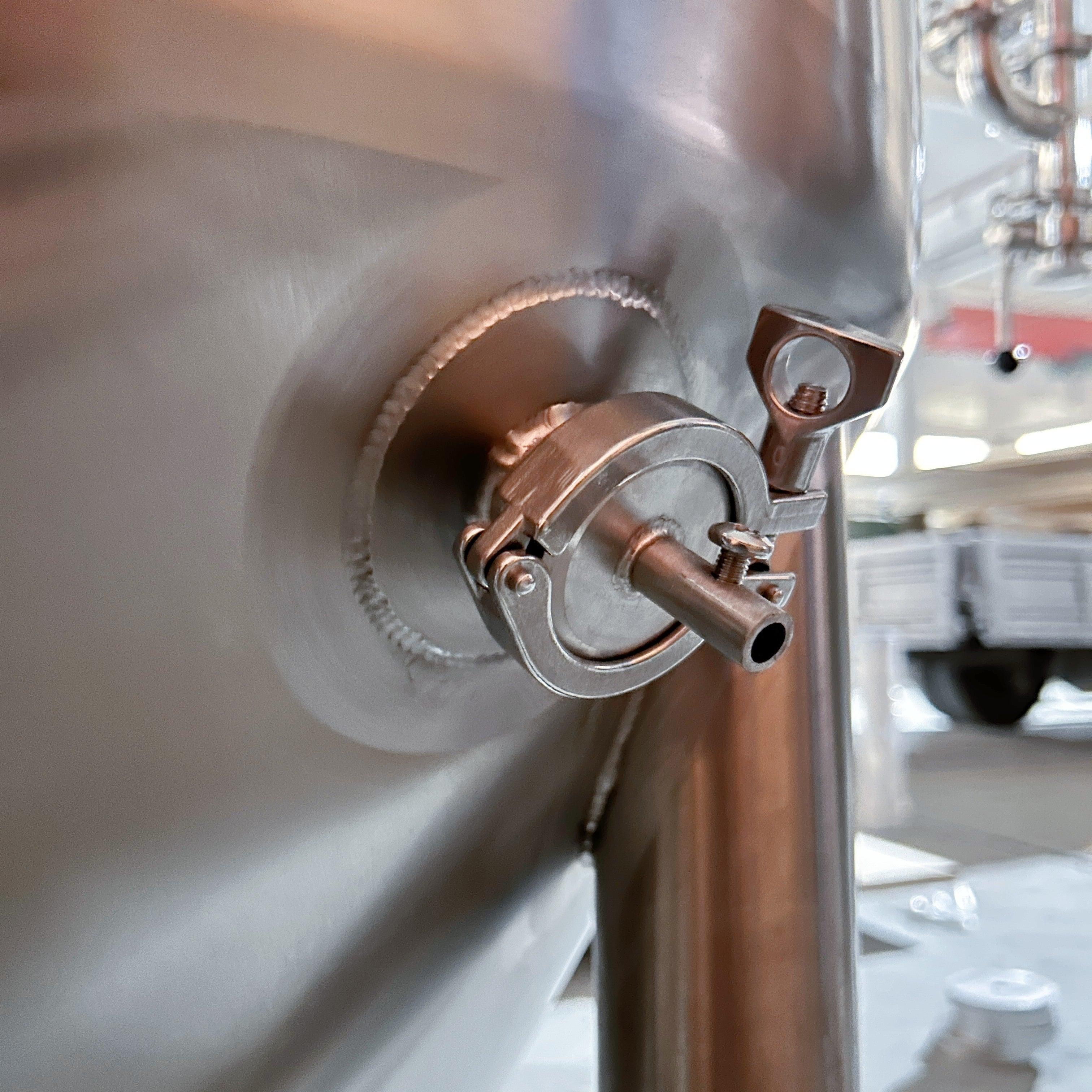 200L Conical Fermenter (pressurisable, jacketed) - KegLand