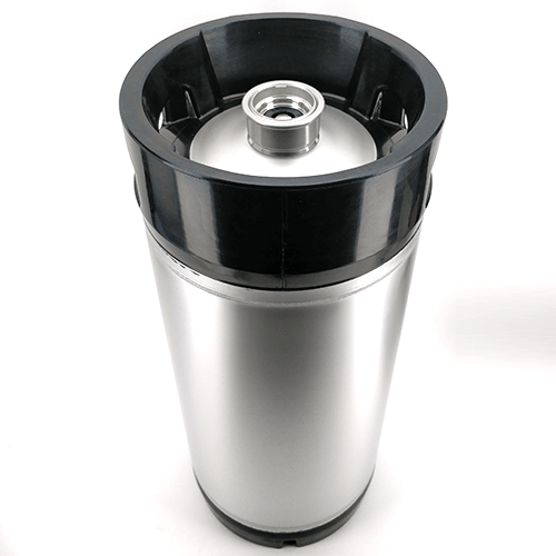 20L Commercial Keg with D-Type Spear, Rubber Base & Handle Kit - KegLand