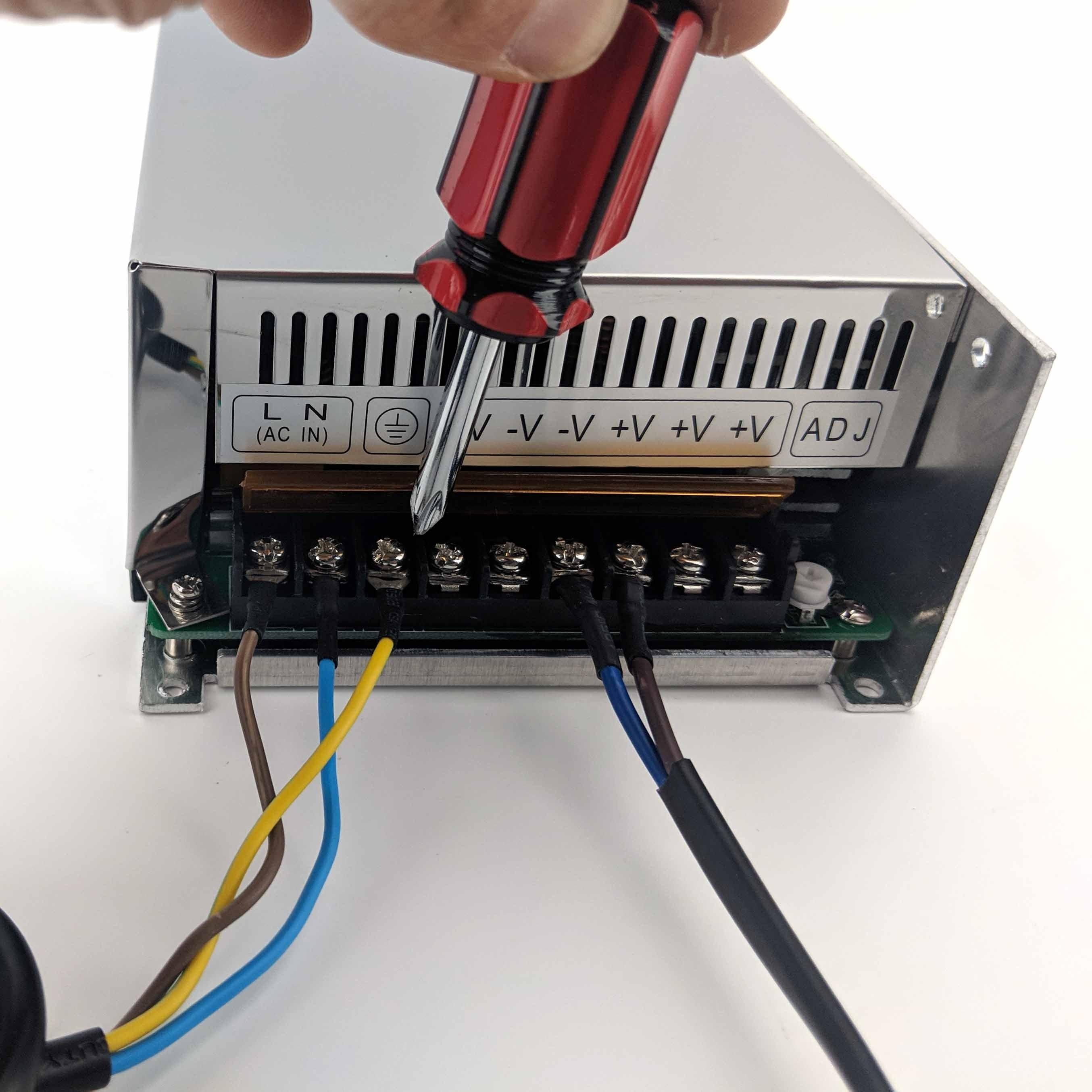 24V DC (20amp) Power Supply (240V AC 50/60Hz) with 240V and Anderson Plug Power Cords - KegLand