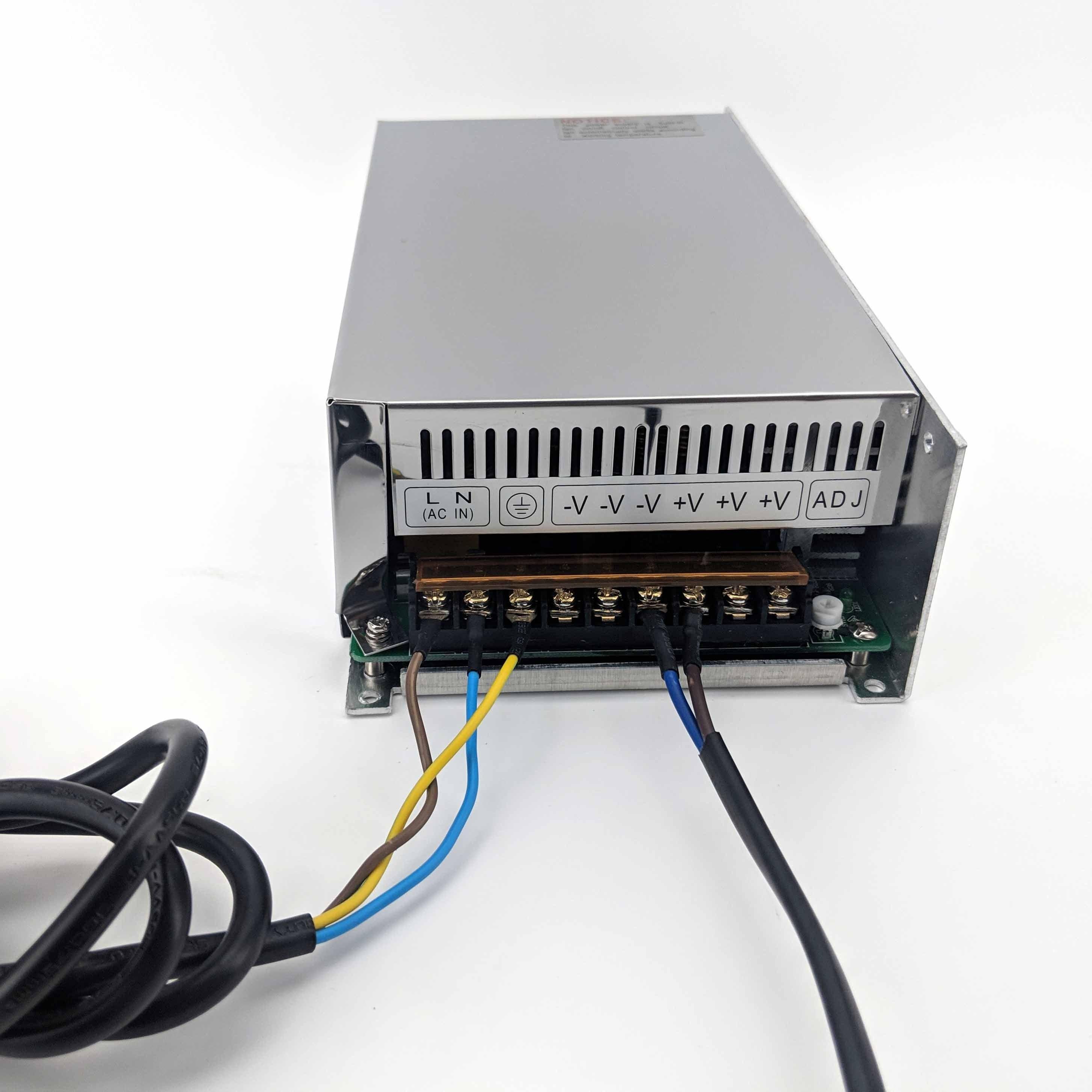 24V DC (20amp) Power Supply (240V AC 50/60Hz) with 240V and Anderson Plug Power Cords - KegLand
