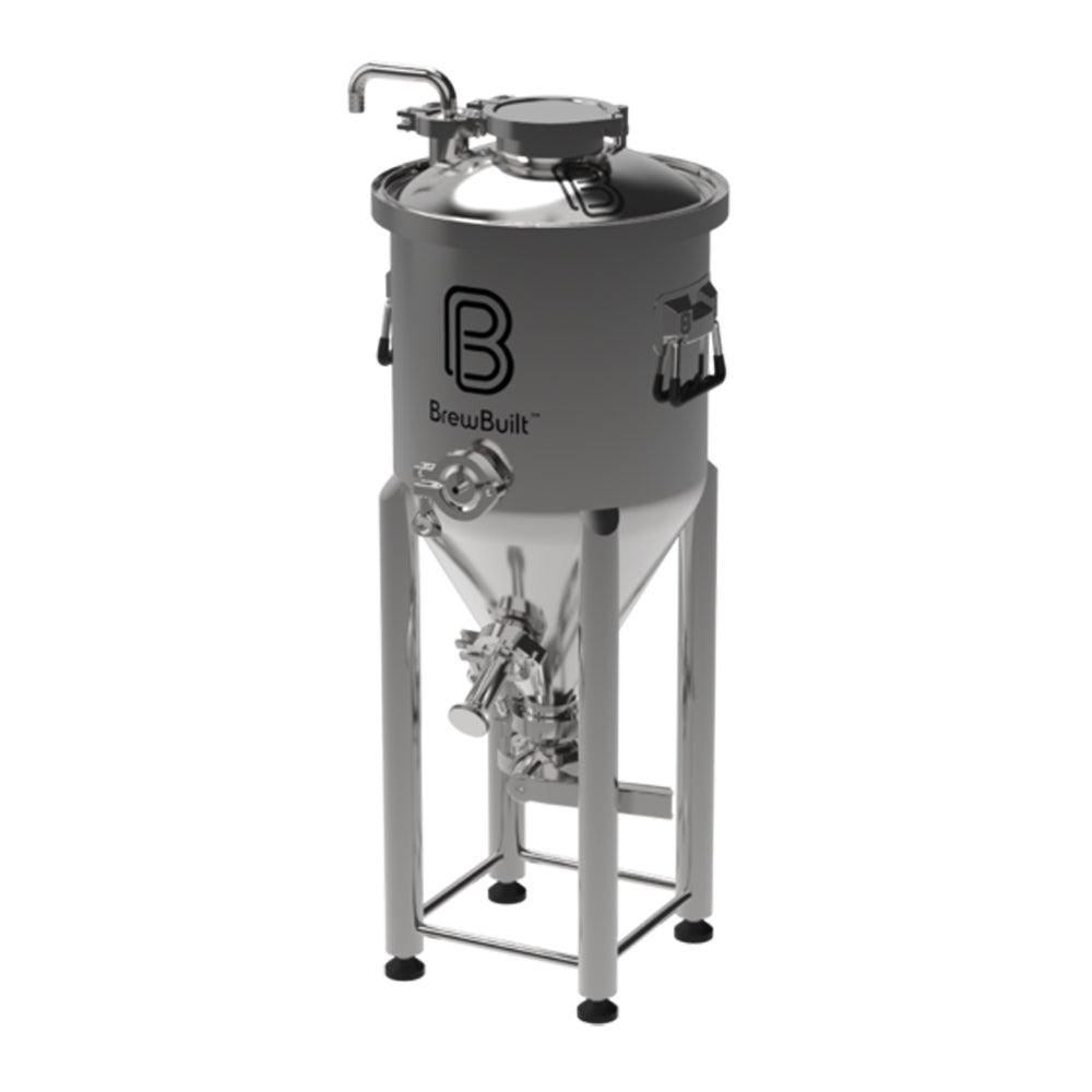 26L BrewBuilt X1 Stainless Steel Conical Unitank Fermenter (7gal) - KegLand