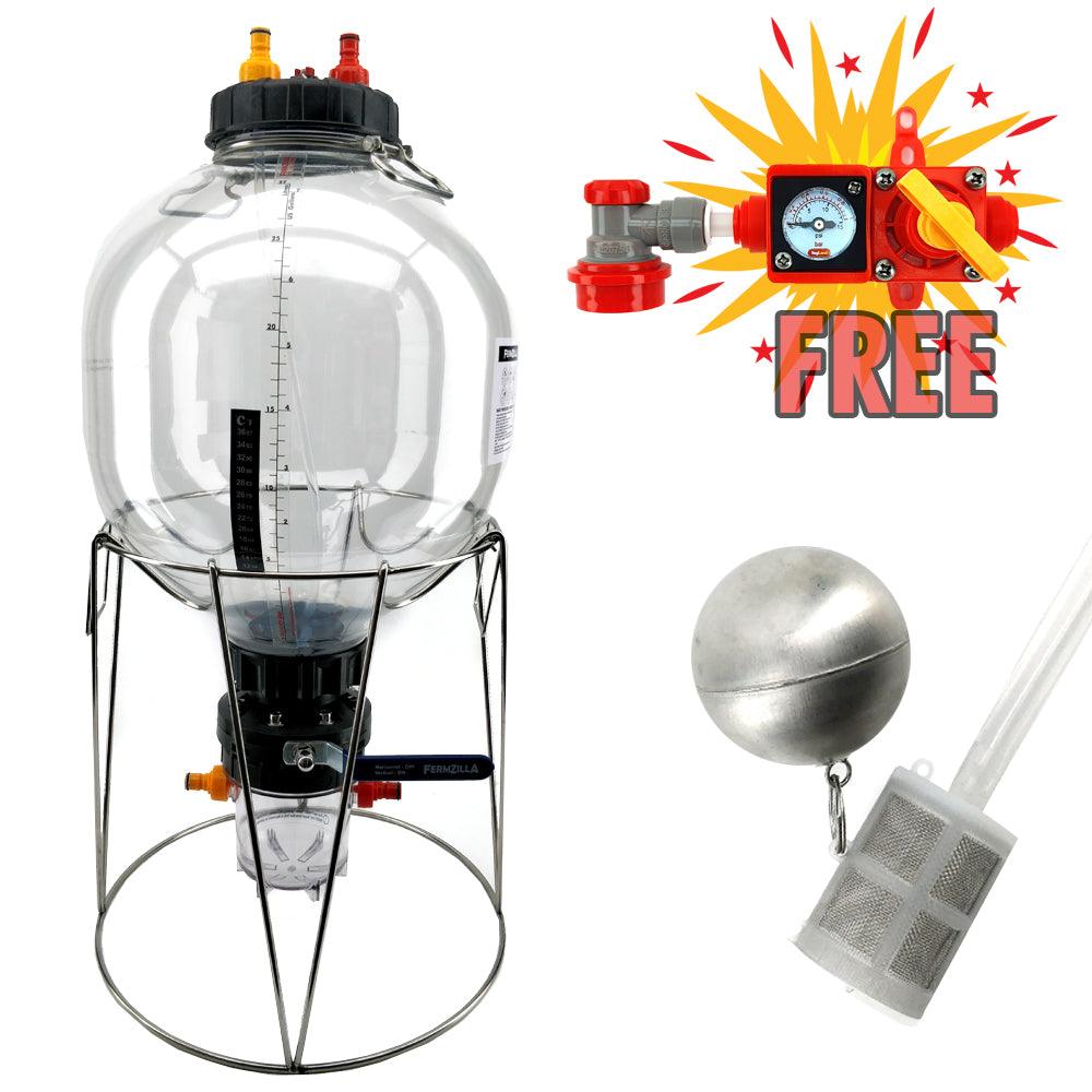 27L FermZilla Conical Pressure Brewing Kit - KegLand