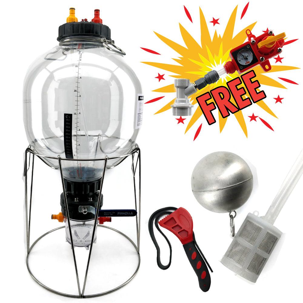 27L FermZilla Conical Pressure Brewing Kit - KegLand