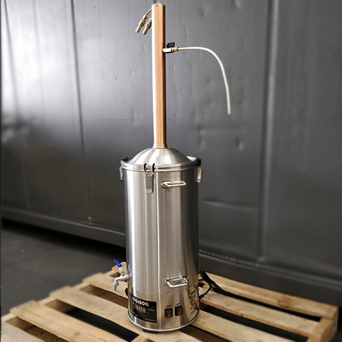 35L Alcoengine Copper Reflux Still Bundle - KegLand