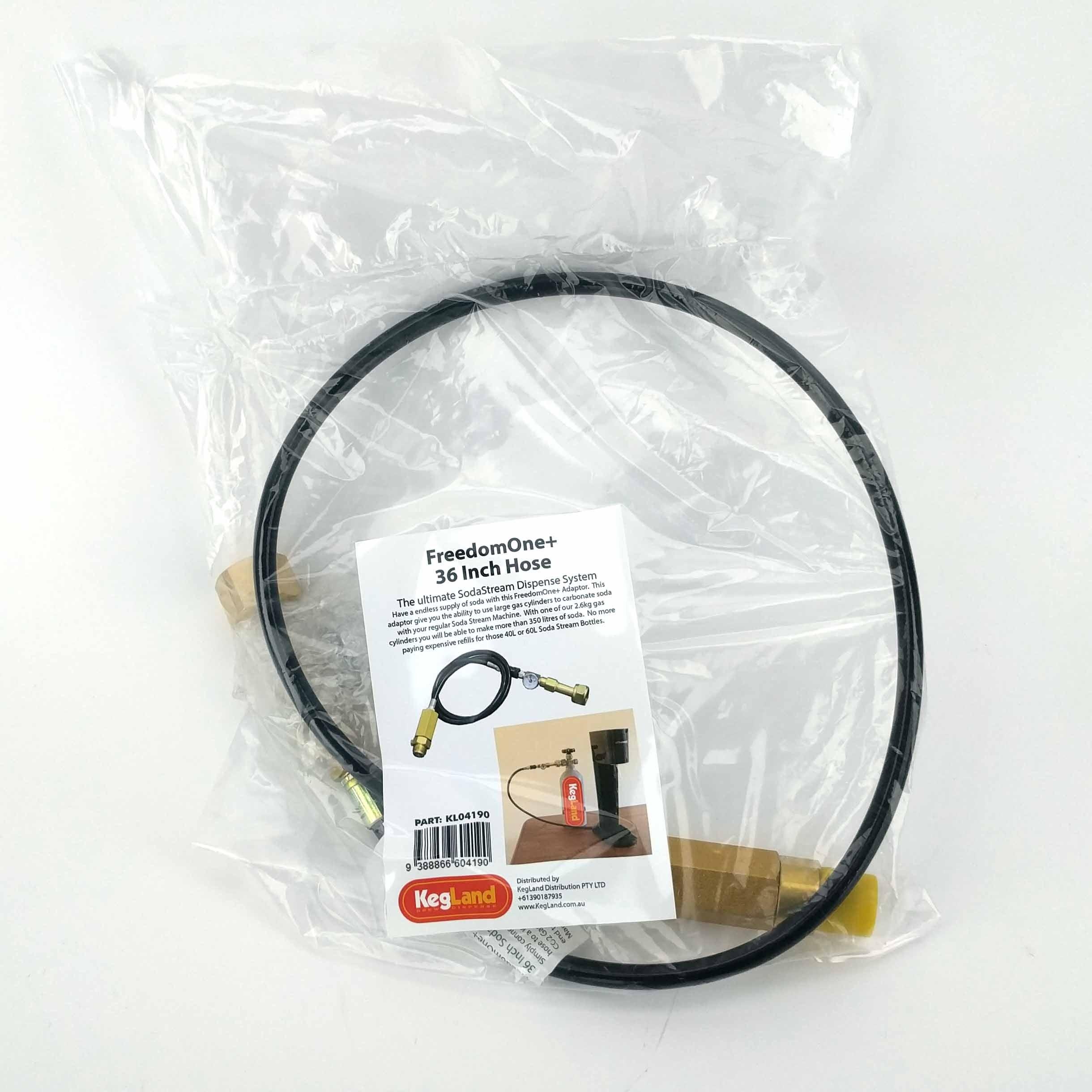 36 inch FreedomOne Sodastream Adapter Hose - (0.9m) - KegLand