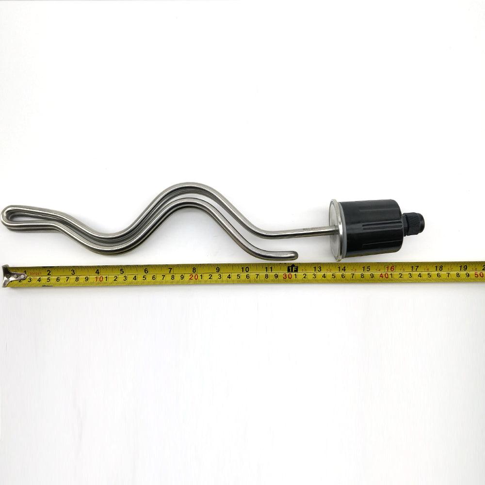 3600 Watt Stainless Steel Heating Element with 2inch Tri-clover (220-240v) - KegLand