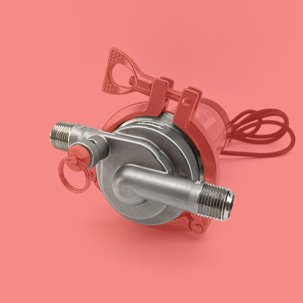 3InchTri-CloverStainlessSteelPumpHead1