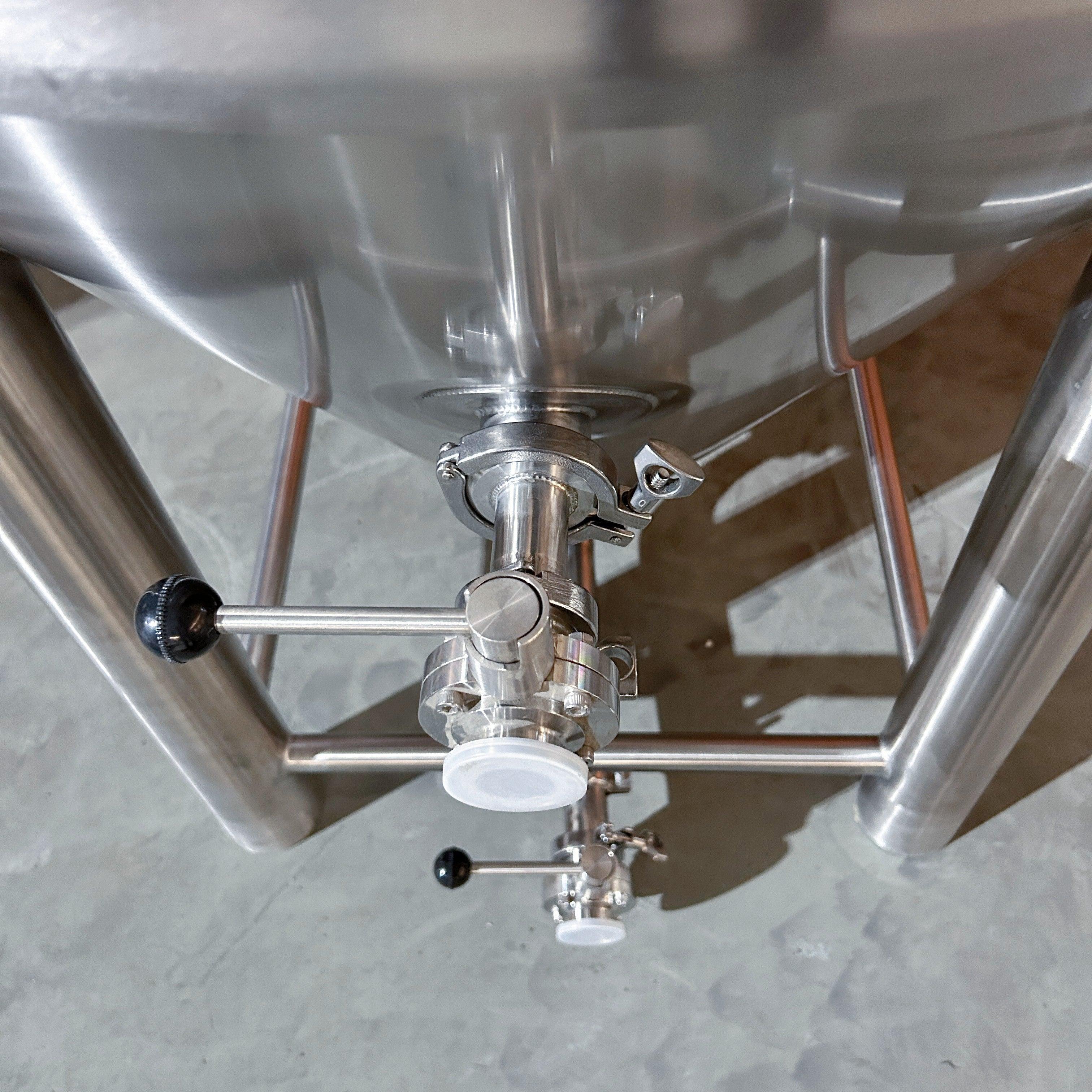 400L Conical Fermenter (pressurisable, jacketed) - KegLand