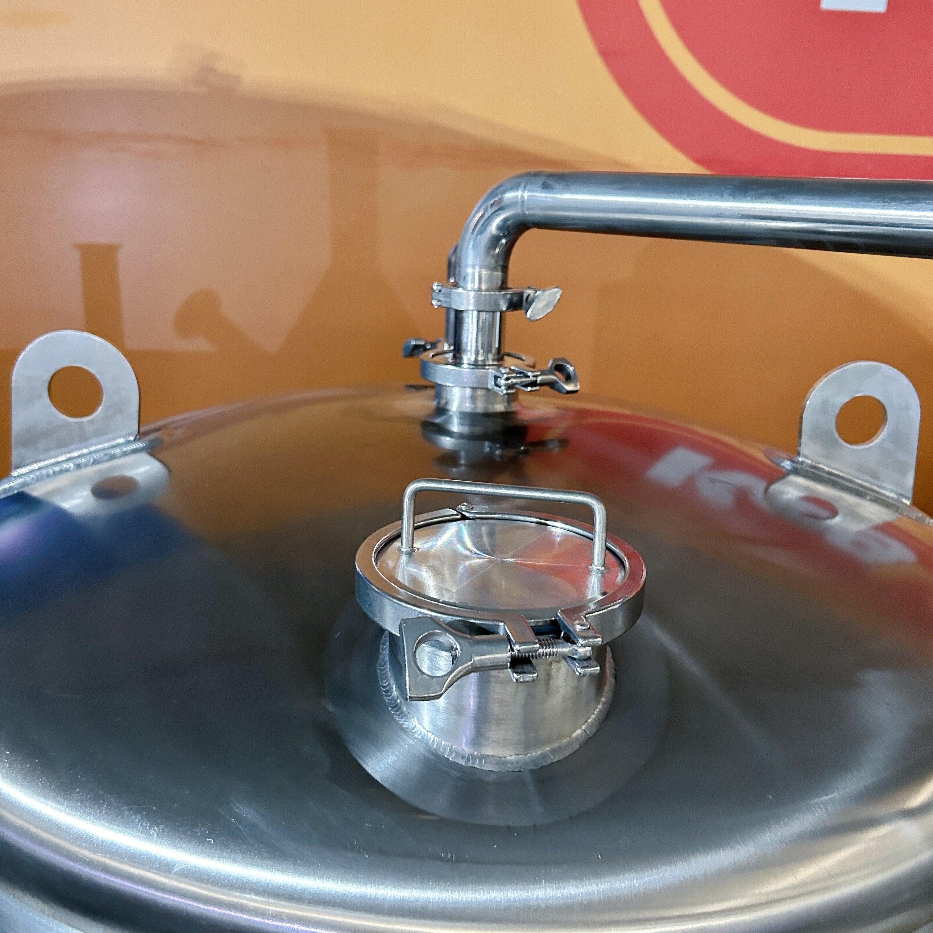 400L Conical Fermenter (pressurisable, jacketed) - KegLand
