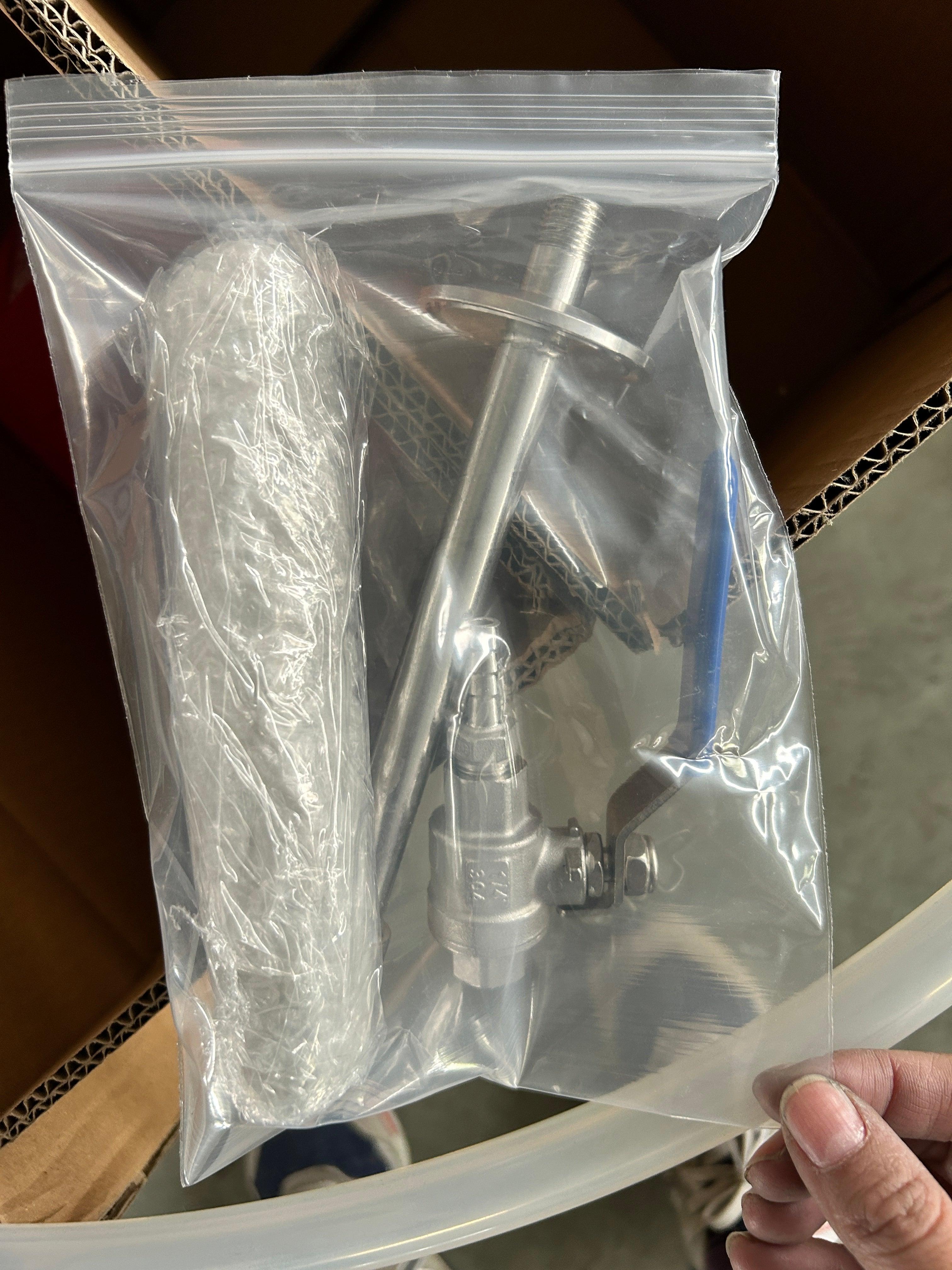 400L Conical Fermenter (pressurisable, jacketed) - KegLand