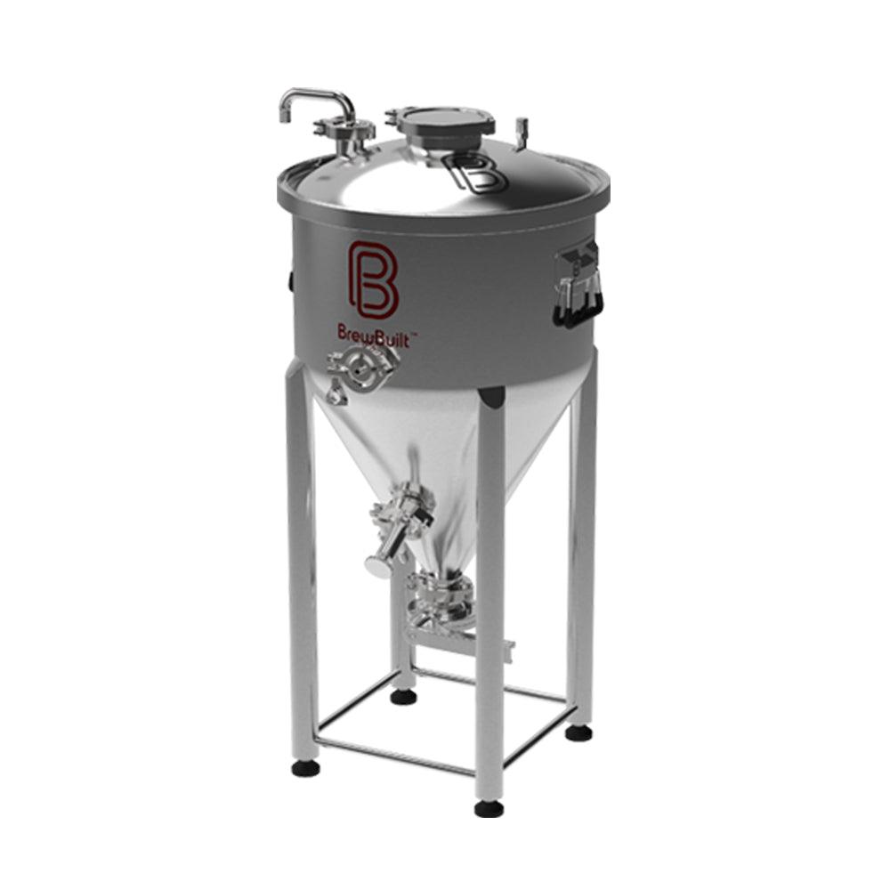 53L BrewBuilt X1 Stainless Steel Conical Unitank Fermenter (14gal) - KegLand