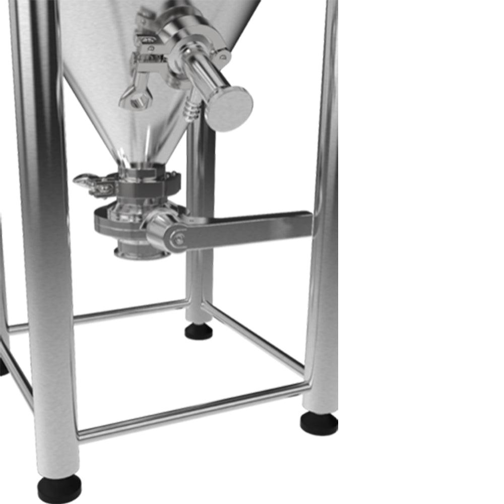 53L BrewBuilt X1 Stainless Steel Conical Unitank Fermenter (14gal) - KegLand