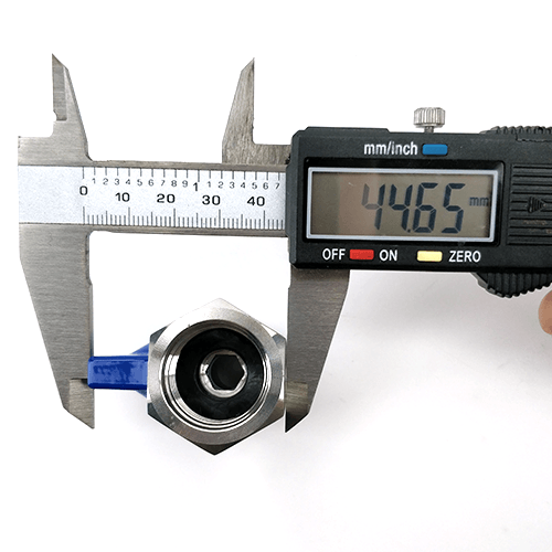 5/8 Stainless Ball Valve (Female x Male) for Keg Couplers - KegLand