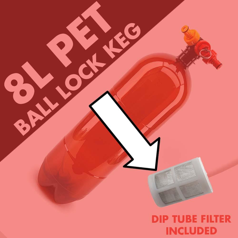 6.35mm OD Dip Tube Filter for Oxebar PET Kegs - KegLand