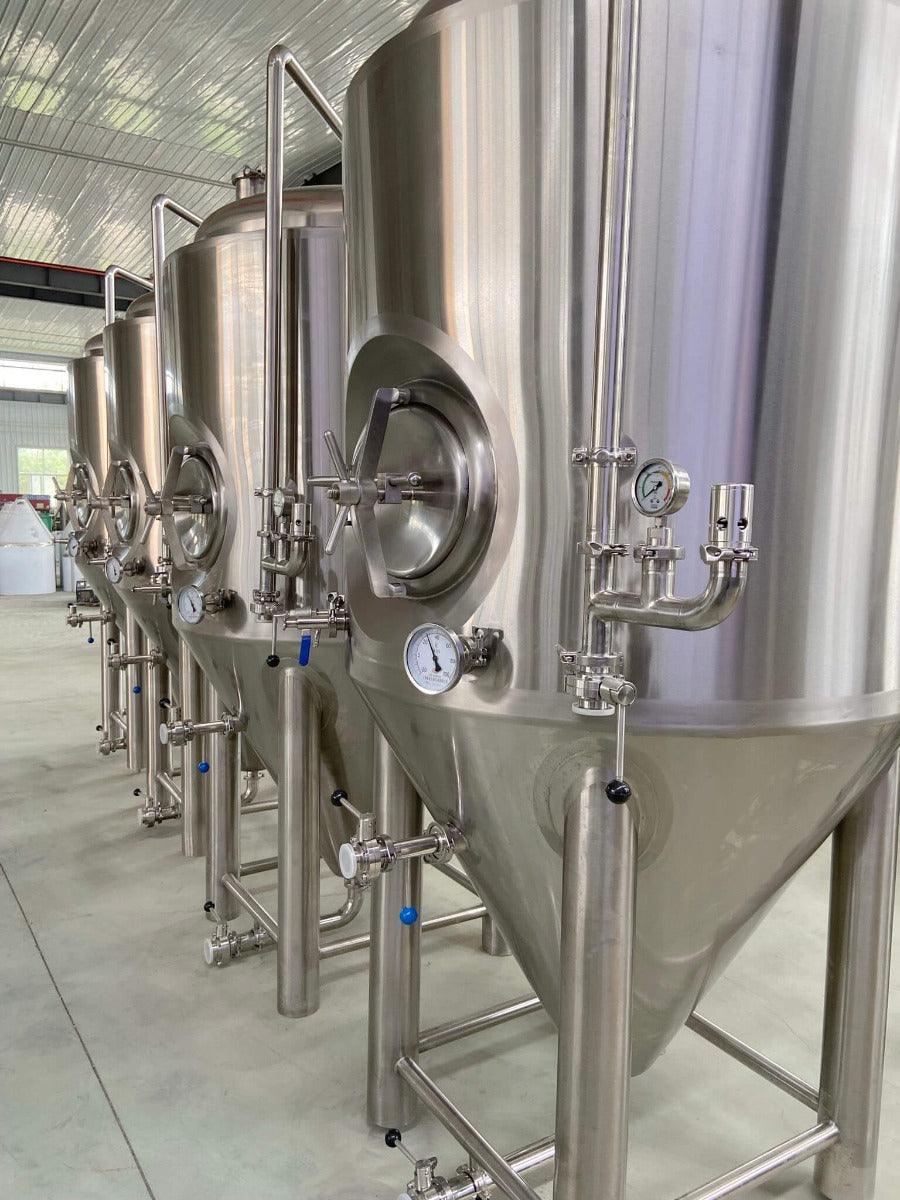 600L Conical Fermenter (pressurisable, jacketed) - KegLand