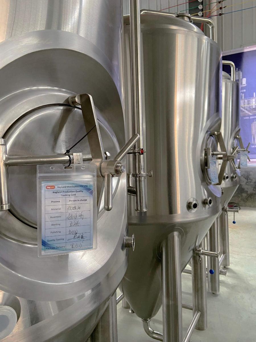 600L Conical Fermenter (pressurisable, jacketed) - KegLand