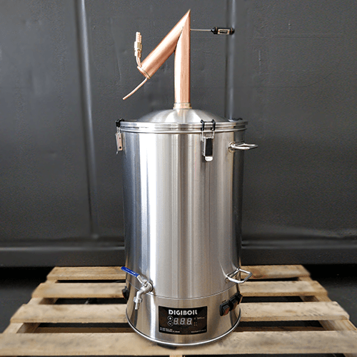 65L Alcoengine Copper Pot Still Bundle - KegLand