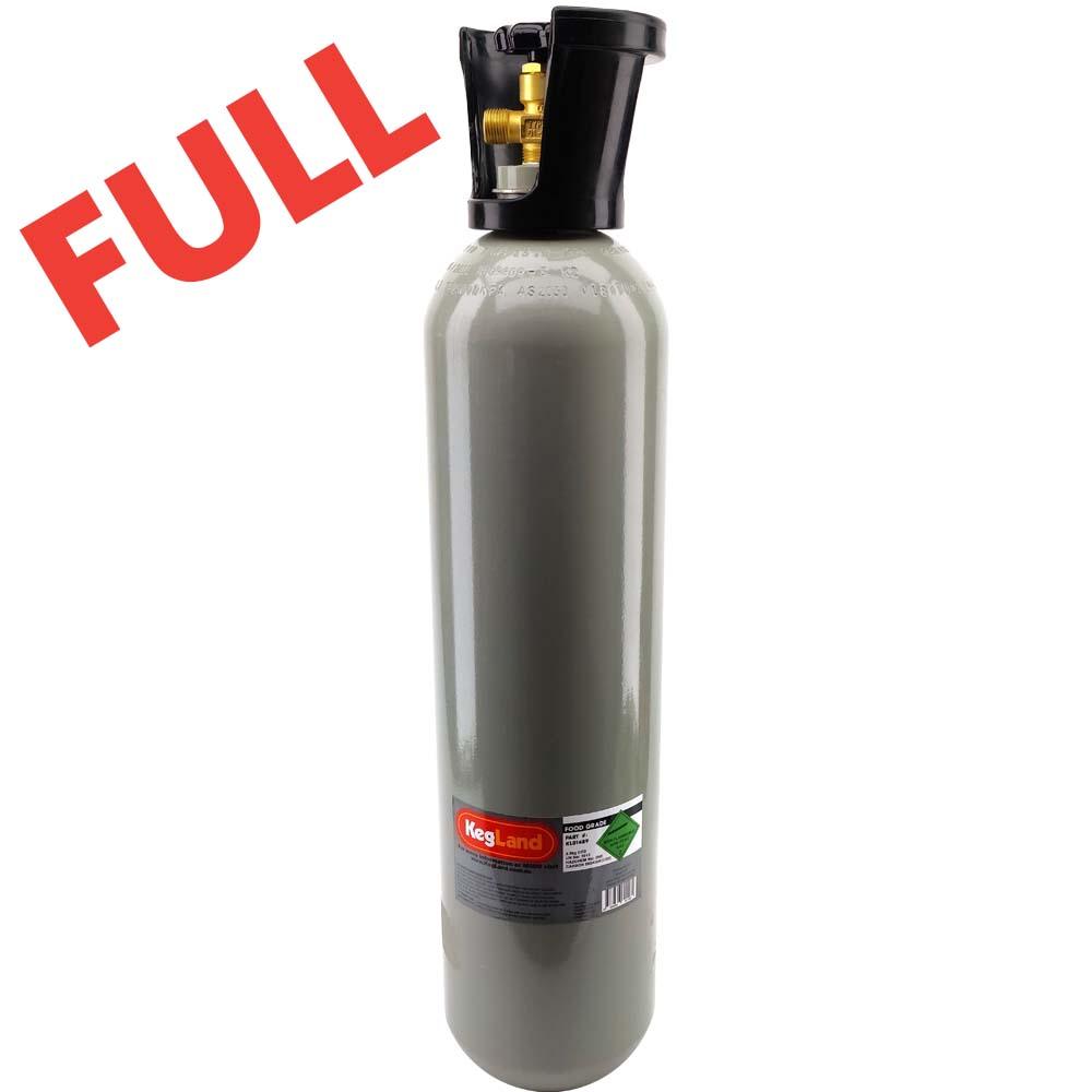 6kg CO2 Gas Cylinder (FULL) - KegLand