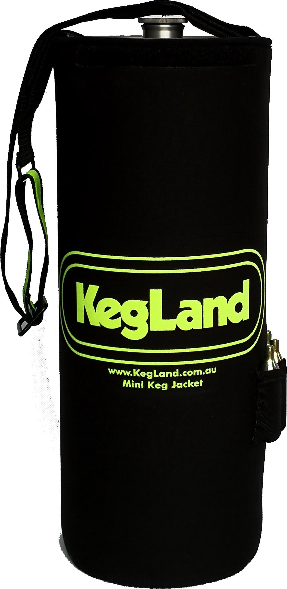 8L-10L Glow in the Dark Mini Keg Neoprene Keg Parka/Jacket - KegLand