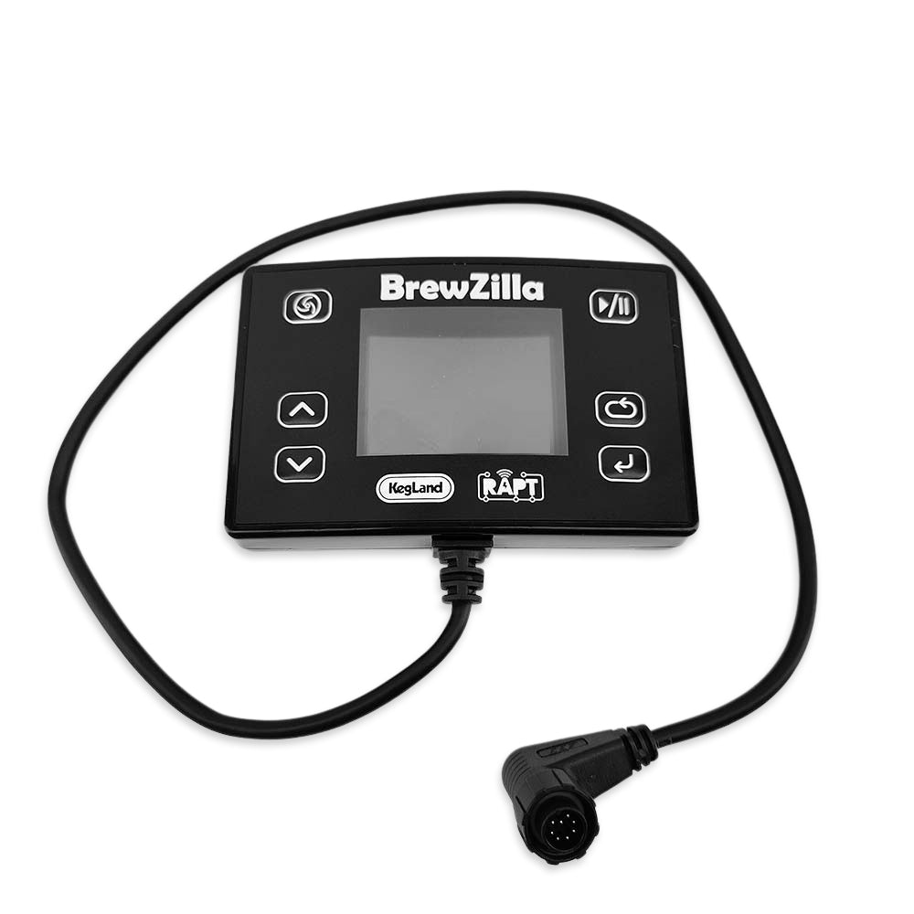 This is a replacement BrewZilla Gen 4 RAPT Controller with case and pin connector cable for the 35L, 65L and 100L model.