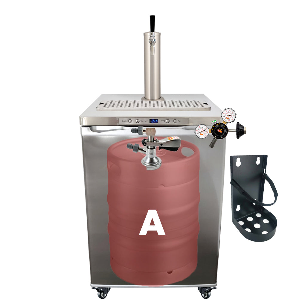 This particular draught pack is for commercial a 50L 30L or 20L keg with a D-Type Spear. Please check your keg supplier to match up the correct coupler.