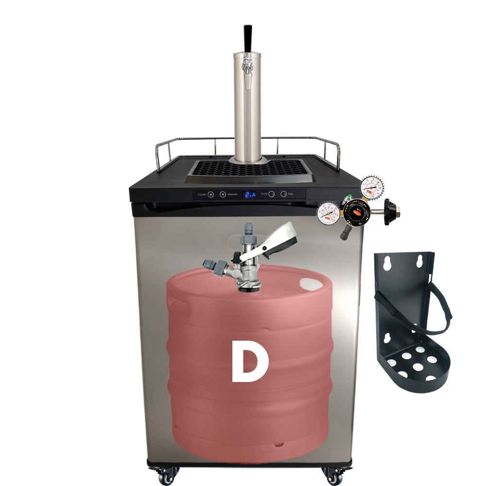 Designed around the D-Type Commercial Kegs. See the full description for a compatibility list.