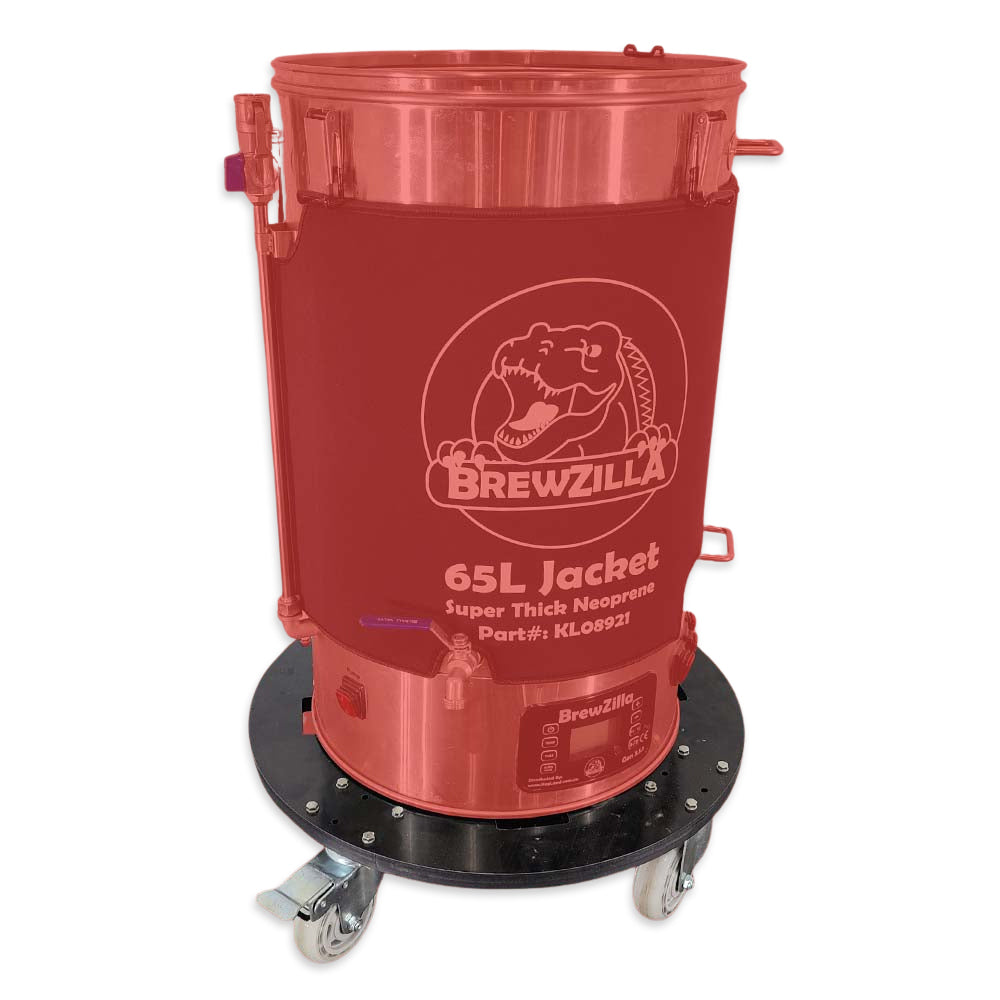 Suitable for 35L and 65L BrewZillas Gen 4's and 65L DigiBoils. The feet of those brewing systems slot into the grooved on the dolly plate to make moving your brewery around a breeze. Lock your brewery in place with two locking wheels.