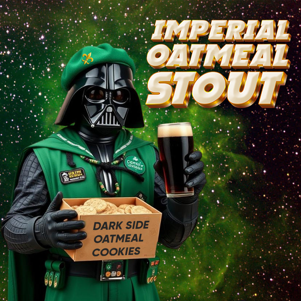 Fresh Wort Kit is for all you Strong Oatmeal Stout lovers out there. You are few in numbers! but for those who love it dark, strong and full of flavour let Fresh3 take you for a spin around the stars.
