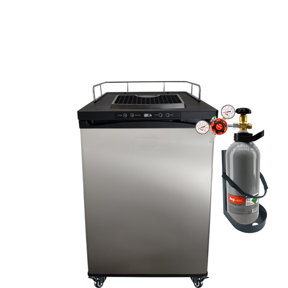 Get the best pre-thought-out kits brought to you by the best selling Kegerator manufacturer in the world KegLand. This is the KegLand Staff preferred setup type for homebrewing setups. Nothing overly complicated, but also a good base if you want to do small upgrades in the future.