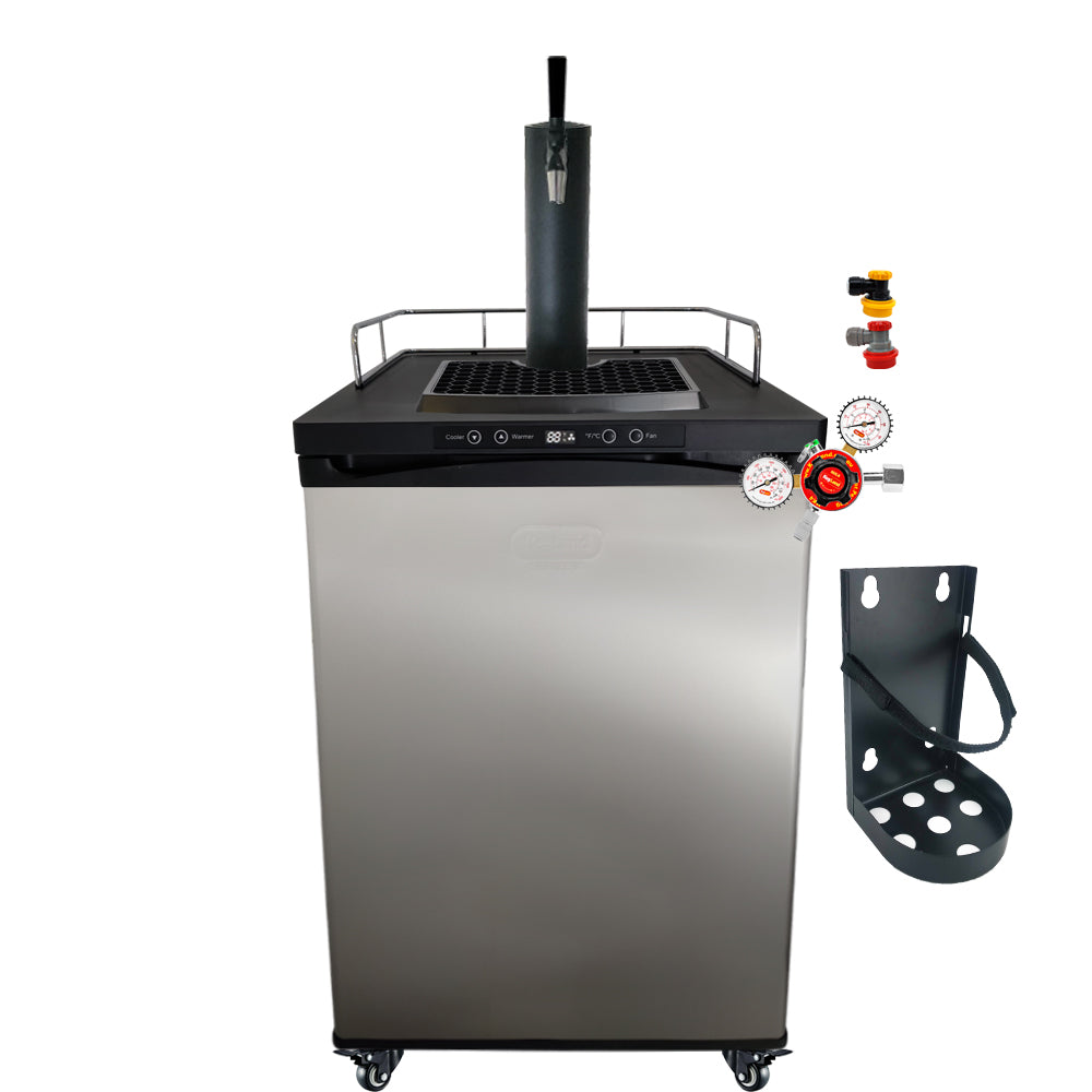 Get the best pre-thought-out kits brought to you by the best selling Kegerator manufacturer in the world KegLand. This is the KegLand Staff preferred setup type for homebrewing setups. Nothing overly complicated, but also a good base if you want to do small upgrades in the future..