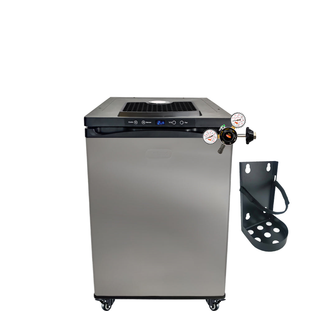Get the All Black Phantom Beer Tower and the Punisher Edition NukaTaps on your preferred Kegerator model.