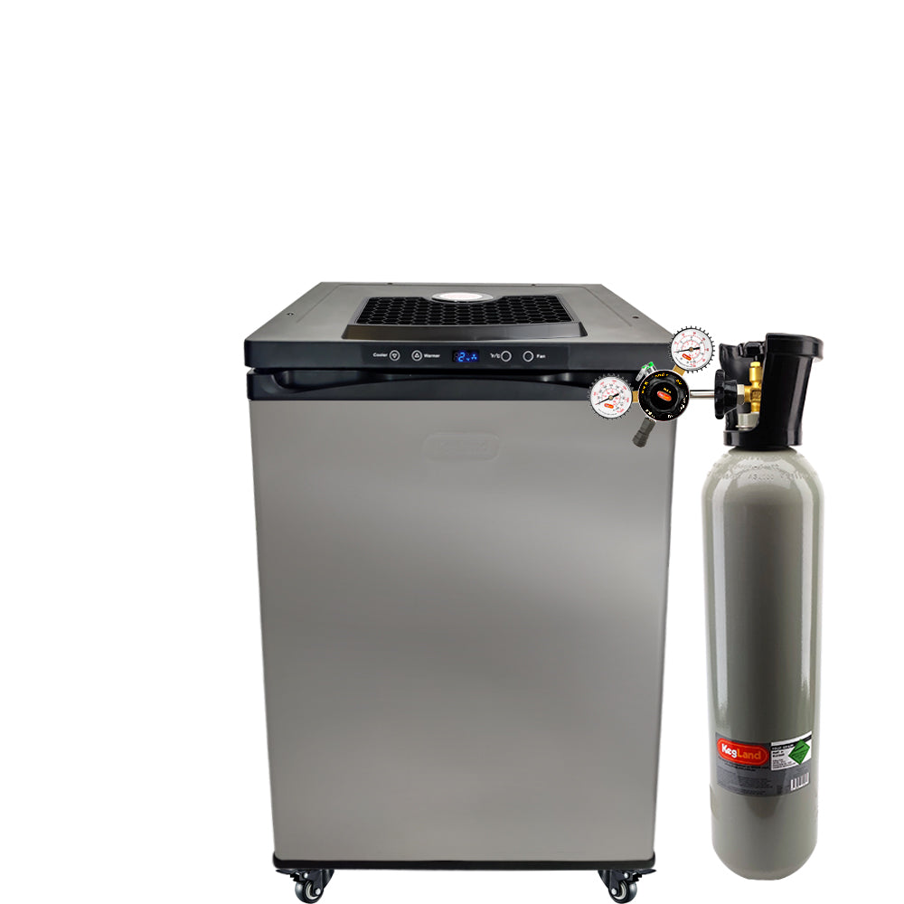 Get the All Black Phantom Beer Tower and the Punisher Edition NukaTaps on your preferred Kegerator model.