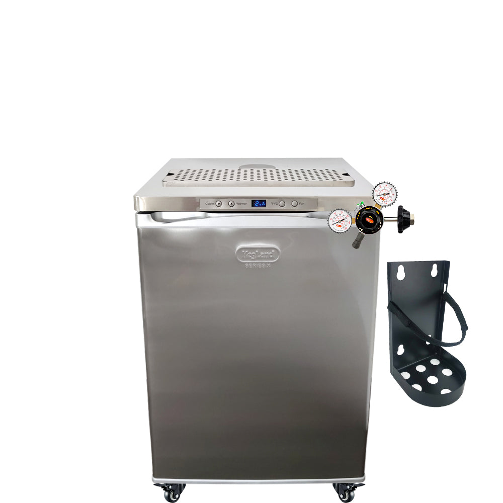 Get the All Black Phantom Beer Tower and the Punisher Edition NukaTaps on your preferred Kegerator model.